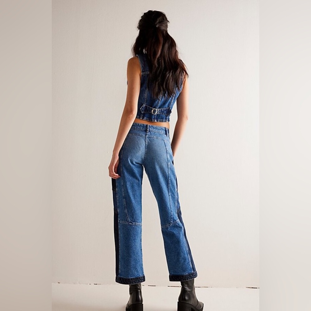 We The Free Moonlit Moto Slim Bootcut Jeans - Picture 4 of 14